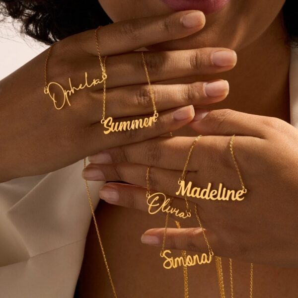 custom name necklace