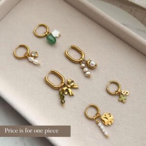 charm earrings, make your own earrings