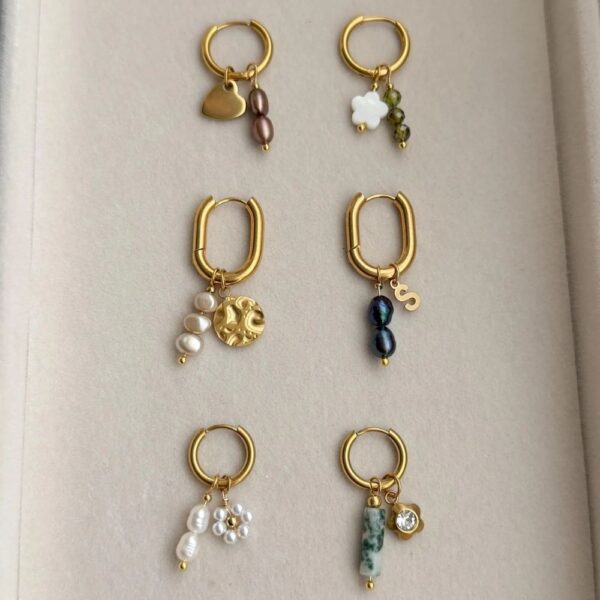charm earrings, make your own earrings
