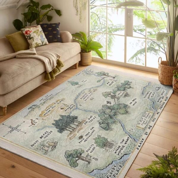 fairy tale woodland area rug