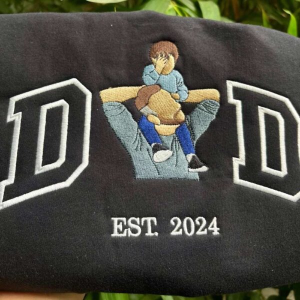 embroidered dad shirt