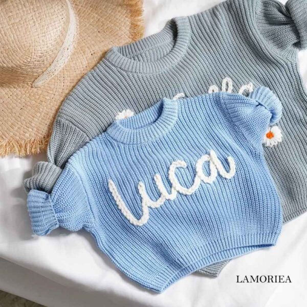 hand embroidery sweaters