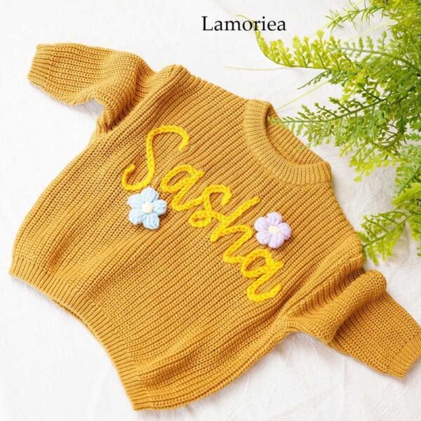 hand embroidery sweaters