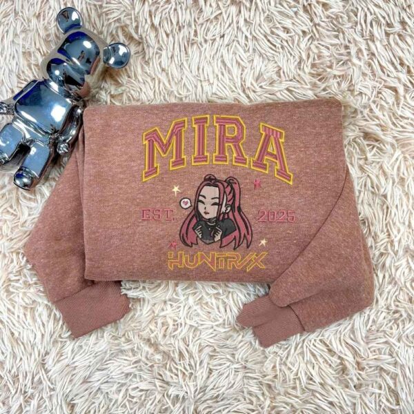 embroidered kpop band huntrix sweatshirt