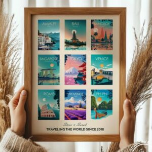favourite places travel gift