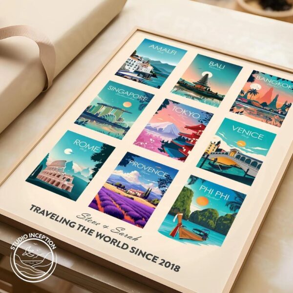 favourite places travel gift
