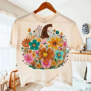 floral pumpkin png