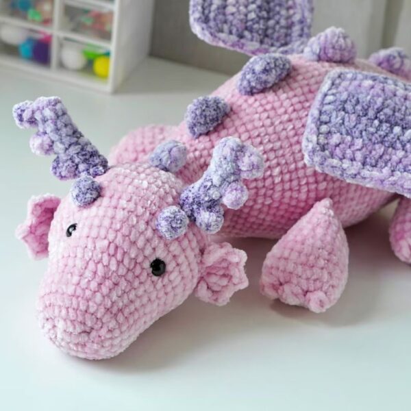 fairy dragon amigurumi crochet pattern