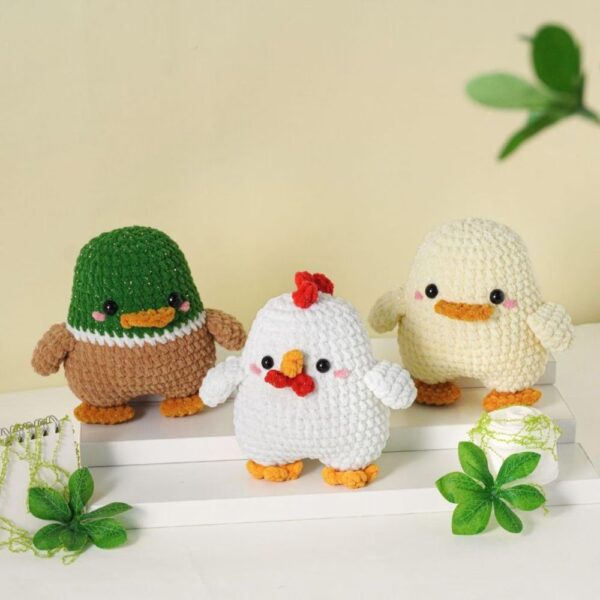 28in1 tiny beasties collection crochet patterns