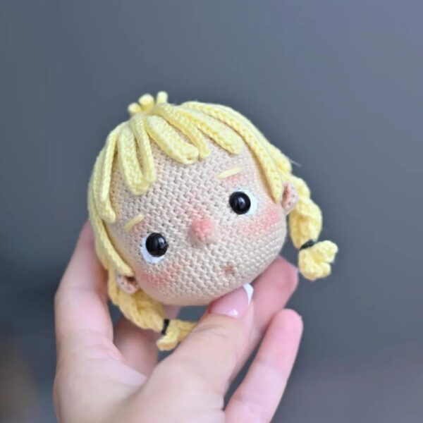 combo 2in1 crochet pattern for doll fanny and monster