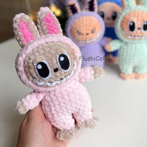 2in1 crochet pattern labubu