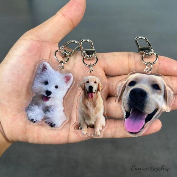 custom cat keychain
