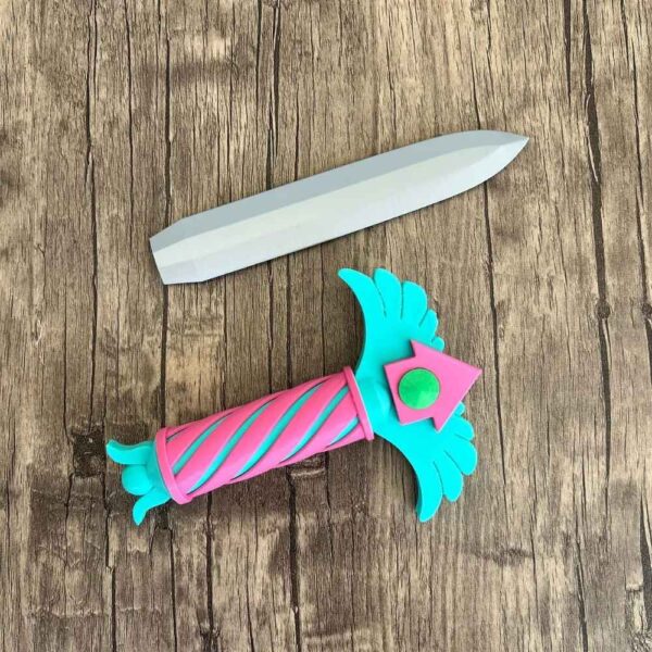 squid knife & keys – 3d printed collectible – display props
