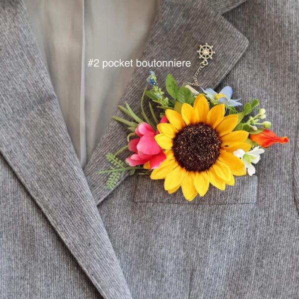 wildflower bridal bouquet