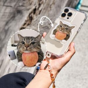 custom magnetic phone grip with your photo