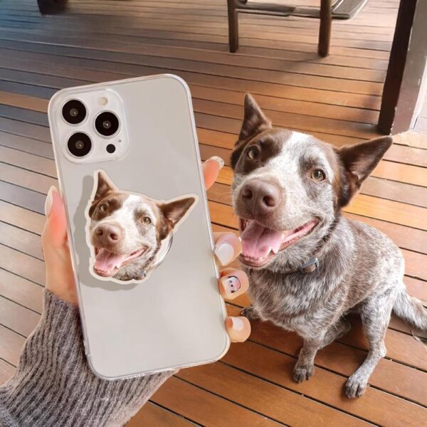 custom magnetic phone grip with your photo