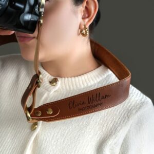 personalized adjustable camera strap