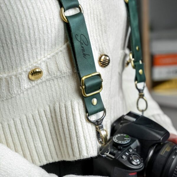 personalized adjustable camera strap