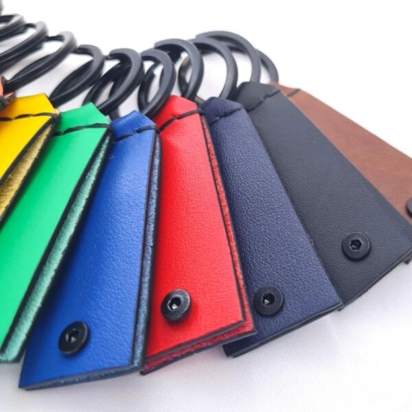 yubikey leather case protector yubico 5 nfc keychain