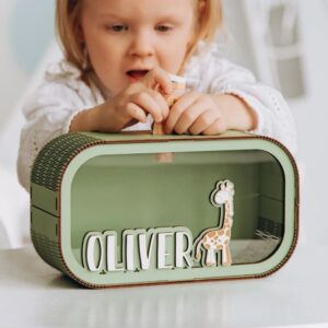 personalized large wooden piggy bank for kids (kopiraj)