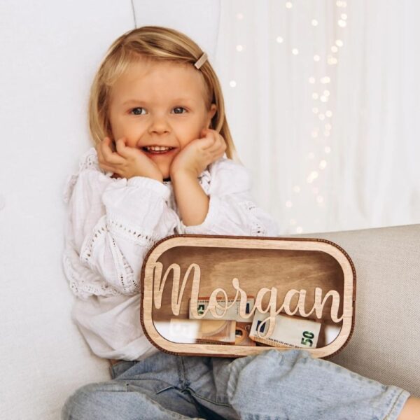 personalized large wooden piggy bank for kids (kopiraj)
