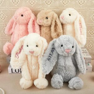 personalized embroidered bunny rabbit