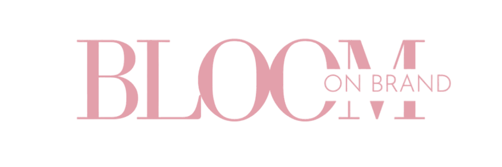 pink and white modern bloom logo (4) photoroom